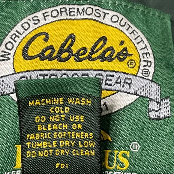 CABELA’S OUTDOOR GEAR Dry Plus Hooded Utility Rain Wind Jacket Winter Coat TALL - Picture 13 of 13